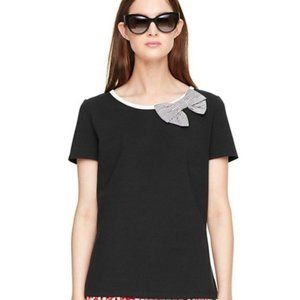 Kate Spade Broome Street Bow T-Shirt